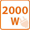 2000W
