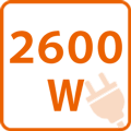 2600W